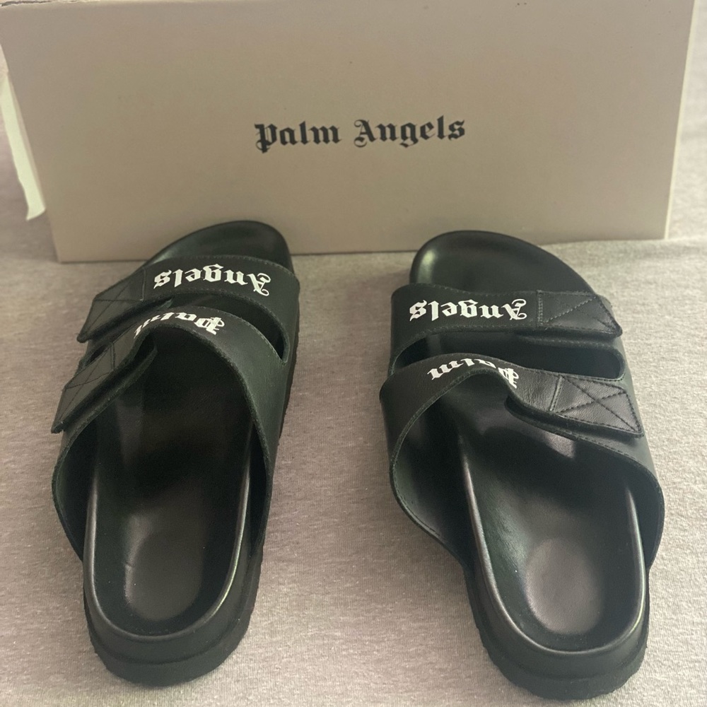 Authentic palm angels slides